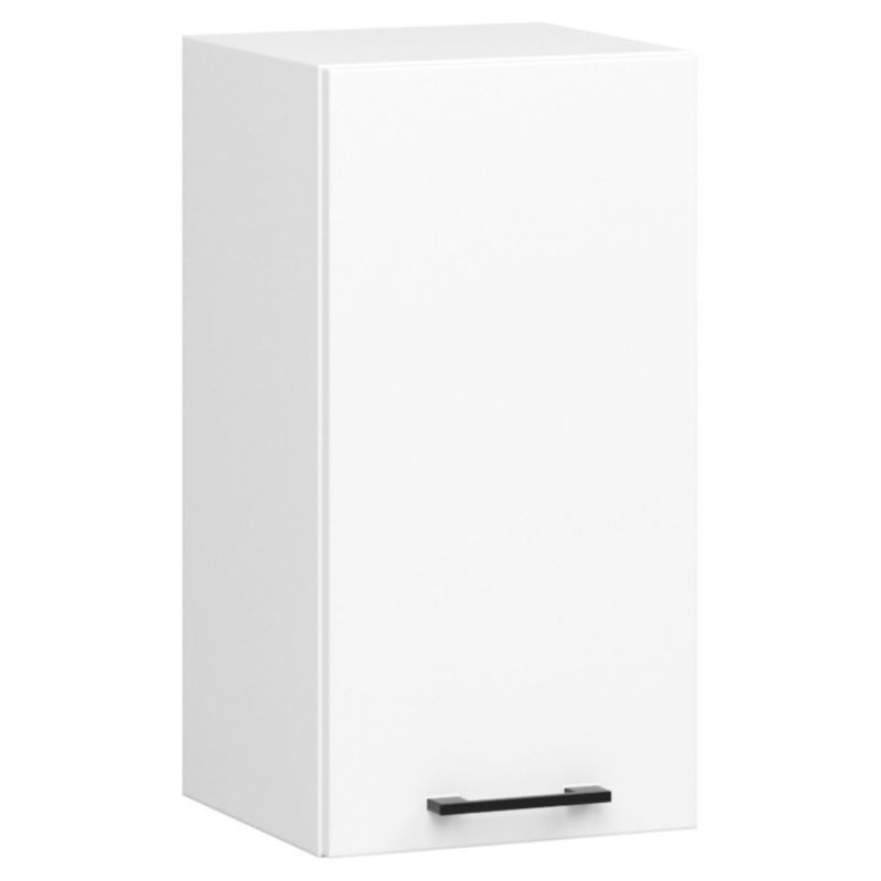 Szafka kuchenna Akord W30 system Oliwia Biała 30 cm 1 drzwi kolor Biały mat 2 półki 30x30x58 cm 1 szt.