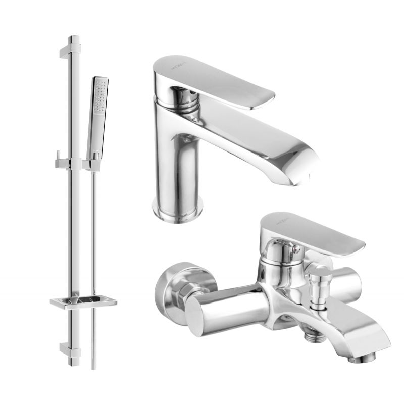 Zestaw wannowy Mexen Pecos chrom 72703DQ72-00 1 szt.