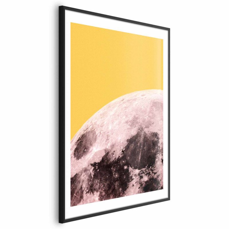 Plakat Artgeist Słoneczny księżyc 40x60 cm z ramą czarną 1 szt
