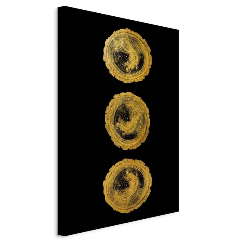 Obraz Artgeist Złote sęki 40 x 60 cm płótno włoskie 1 szt