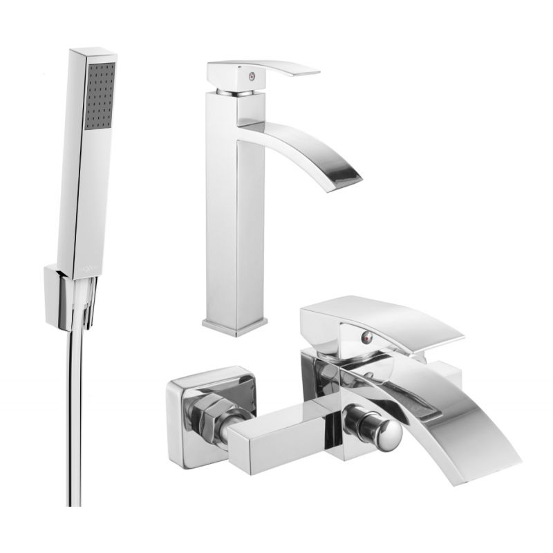 Zestaw wannowy Mexen Libra chrom 745113R77-00 1 szt.