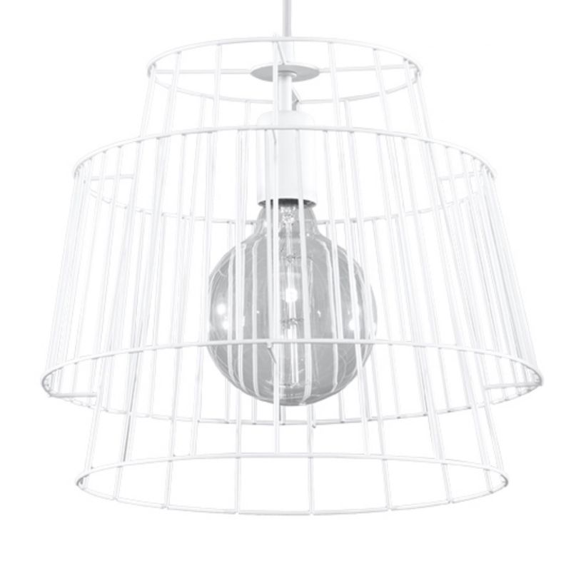 Lampa wisząca Sollux Lighting GATE biały 1 szt.
