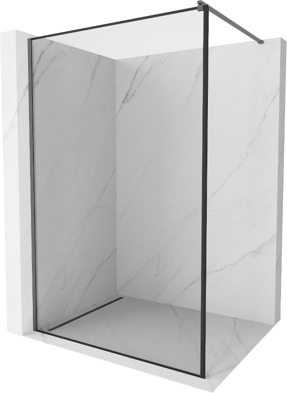 Ścianka prysznicowa Mexen Kioto czarny wzór 90x200 cm 800-090-101-95-701 szt.
