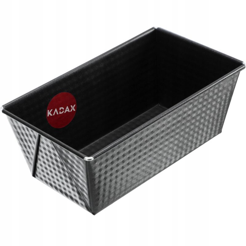 Forma Do Pieczenia KADAX Blacha Chleba Keksówka Do Ciasta Blaszka 20cm Czarny 1 szt.