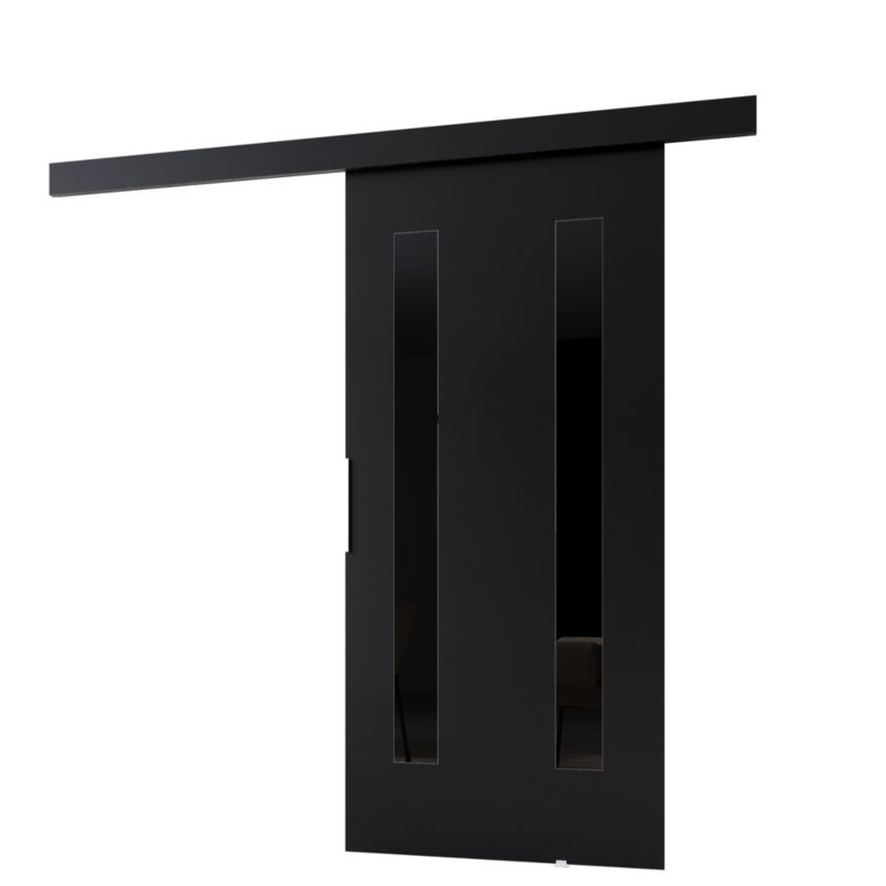 Drzwi przesuwne MINIO go for it CLEAN H 96 cm czarne 1 szt.