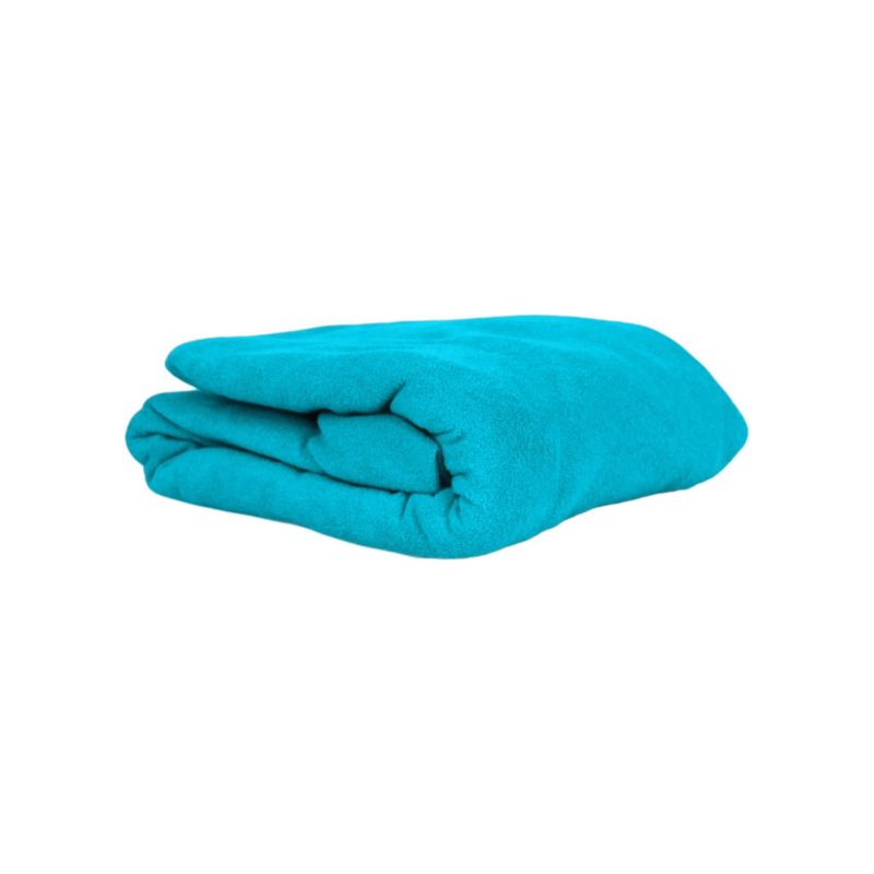 Prześcieradło gumka jersey Kam-Pol bawełna premium 90x200 turkus 1 szt.