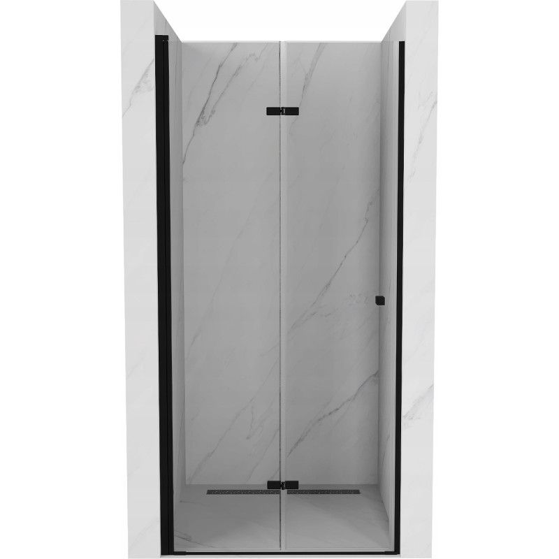 Drzwi prysznicowe Mexen Lima czarne transparentne 70x190 cm 1 szt.