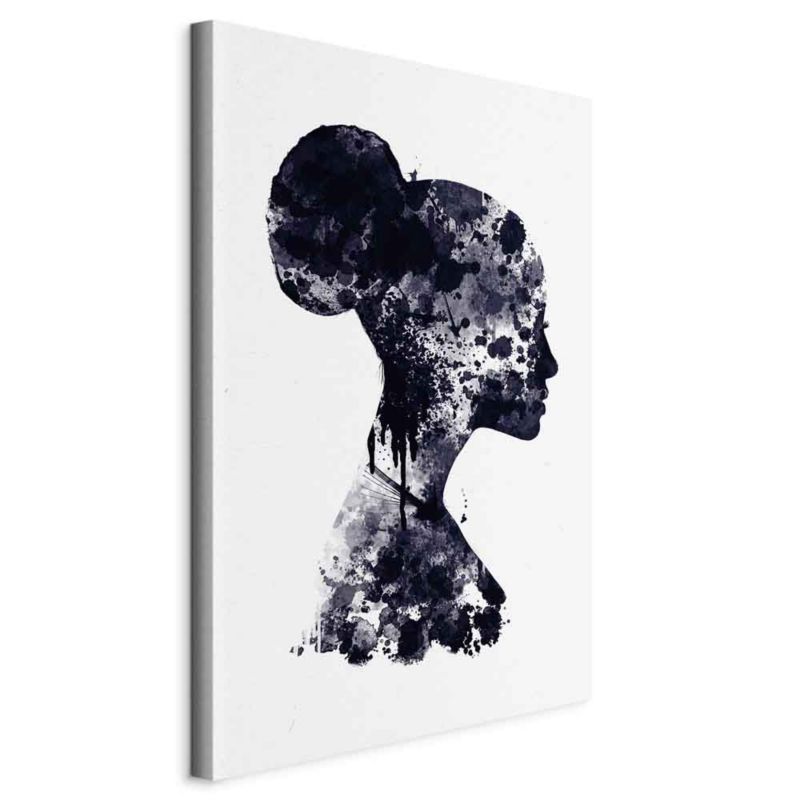 Obraz Artgeist Abstrakcyjny profil 40 x 60 cm płótno włoskie 1 szt