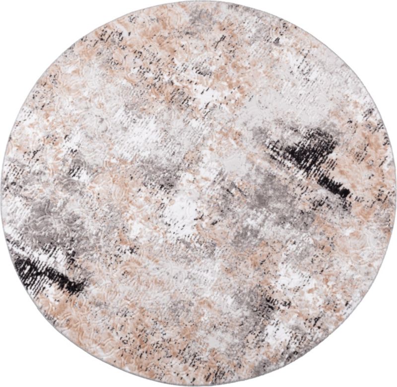 Dywan Multidecor Vision 150 cm koło przecierka szaro-beżowa 1 szt.