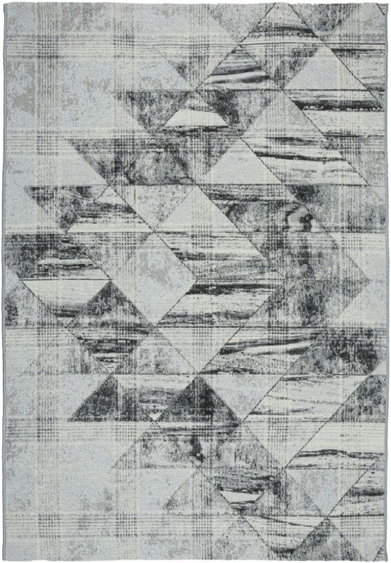 Dywan Multidecor Dara 120 x 170 cm trójkąty szary 1 szt.
