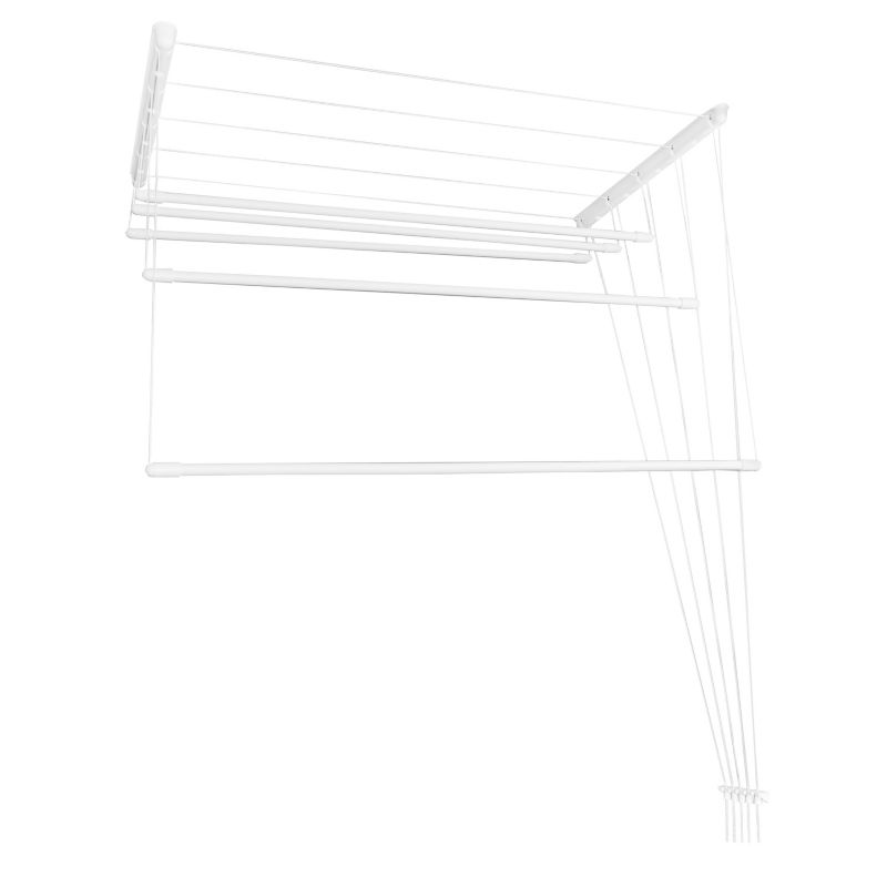 Suszarka sufitowa Sepio 5 prętów 130 cm biała 1 szt.