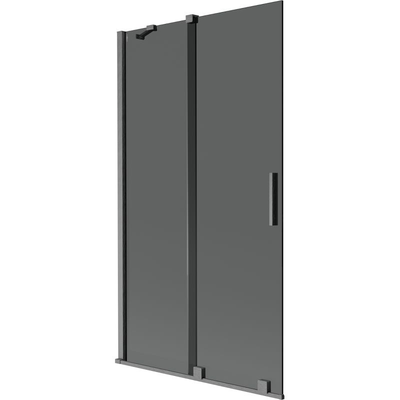 Parawan nawannowy przesuwany Mexen Velar grafit 100x150 cm 1 szt.