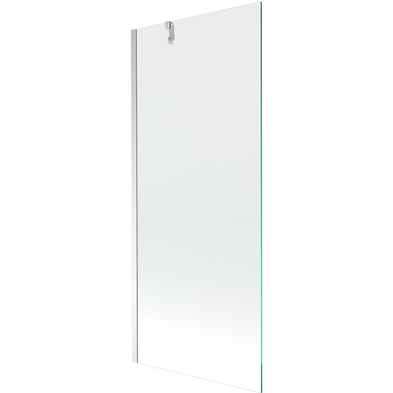 Parawan nawannowy stały Mexen Next transparent chrom 80x150 cm 1 szt.