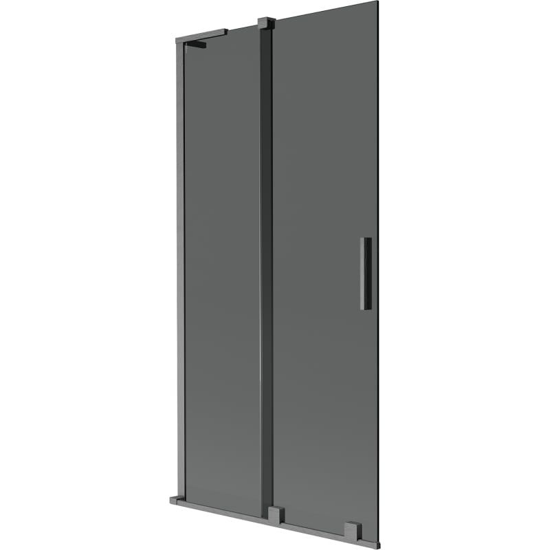 Parawan nawannowy 2-skrzydłowy Mexen Velar L grafit gun gray 90x150 1 szt.