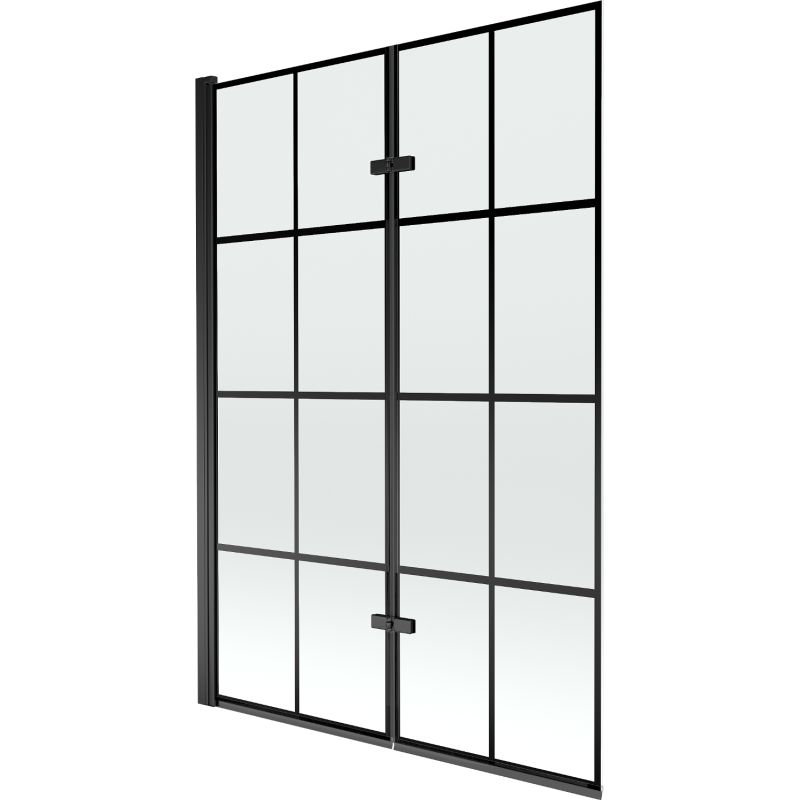 Parawan nawannowy Mexen Castor czarny wzór 120x150 cm 1 szt.