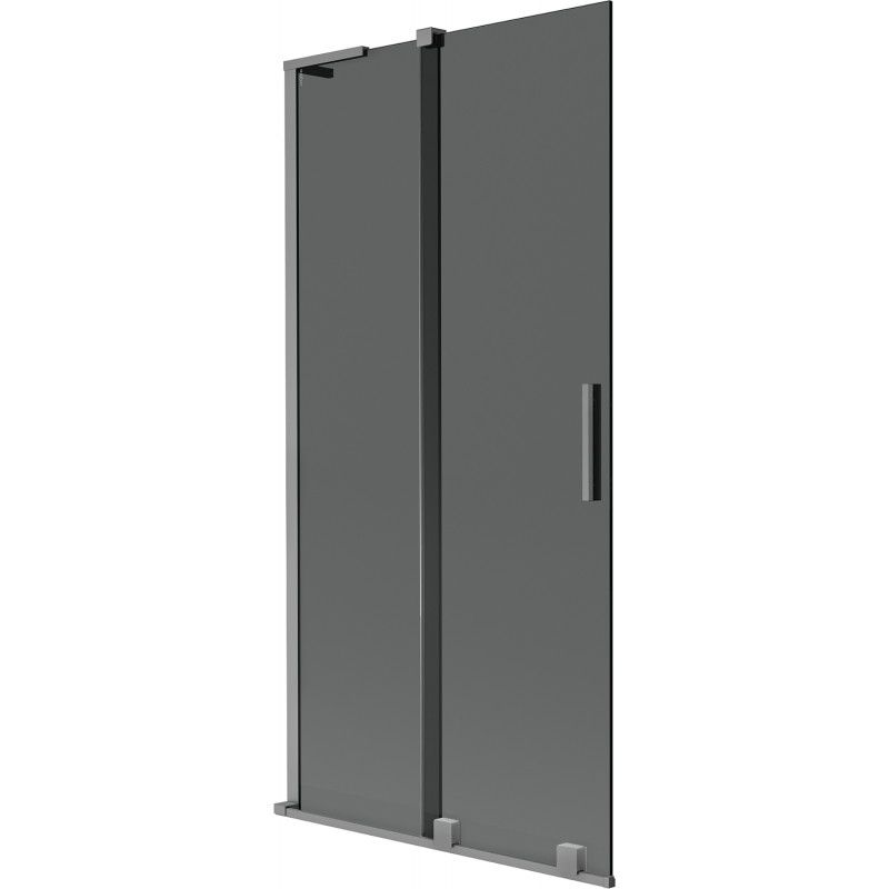 Parawan nawannowy ruchomy Mexen Velar L grafit 95x150 cm 1 szt.