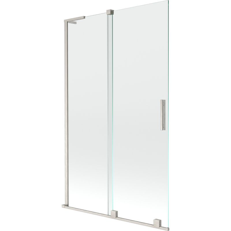 Parawan nawannowy rozsuwany Mexen Velar L transparent 110 x 150 cm 1 szt.