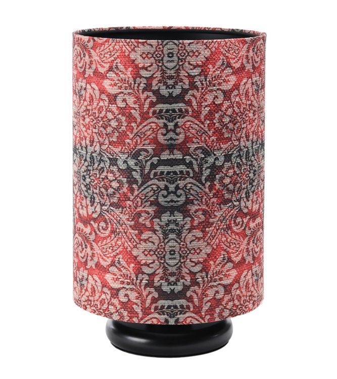 Lampa Bps Koncept stołowa RETRO-D czerwona/czarna 1 szt