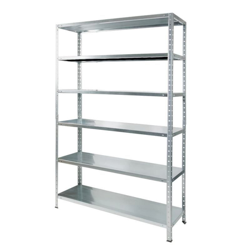 Regał metalowy skręcany BR22 Metalkas 200x120x30 80kg ocynk 1 szt.