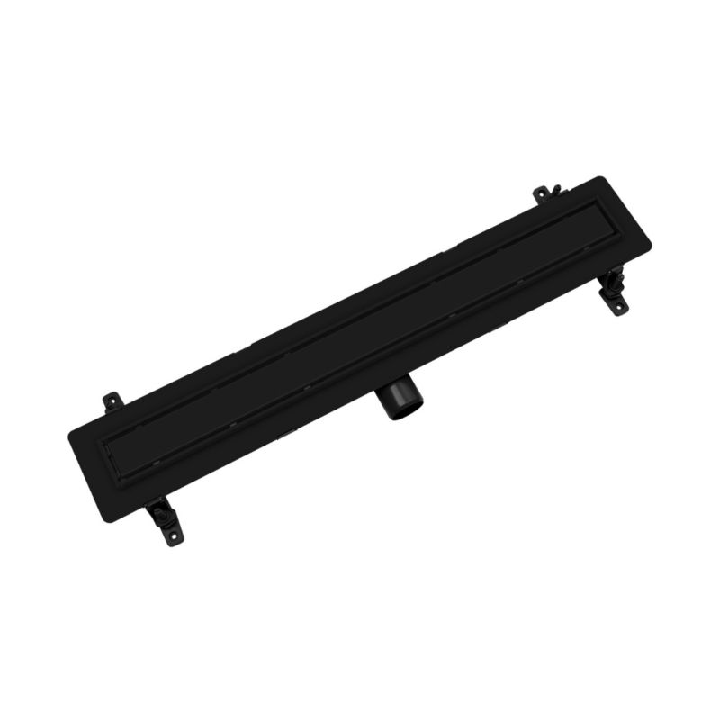 Odpływ liniowy ABS Vogi ruszt Duo pod płytkę 80 cm czarny 1 szt.