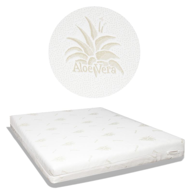 Pokrowiec na materac na zamek Kam-Pol aloevera 100x200x15 1 szt.