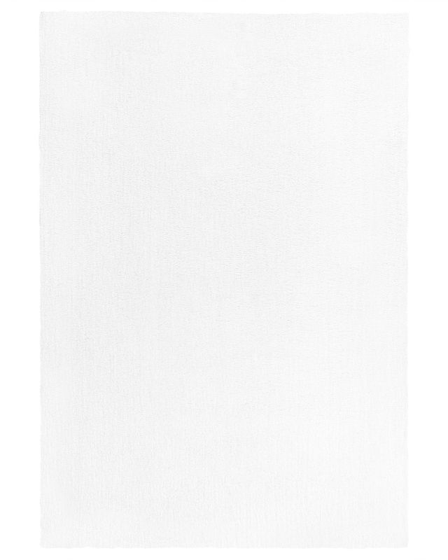 Dywan shaggy 140 x 200 cm biały Demre 1 szt.