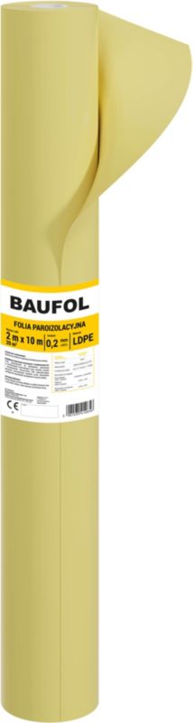 Folia paroizolacyjna Baufol 0,2 mm 2 x 10 m