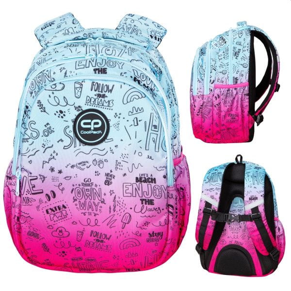 Coolpack Plecak młodzieżowu Jerry Pink Scribble