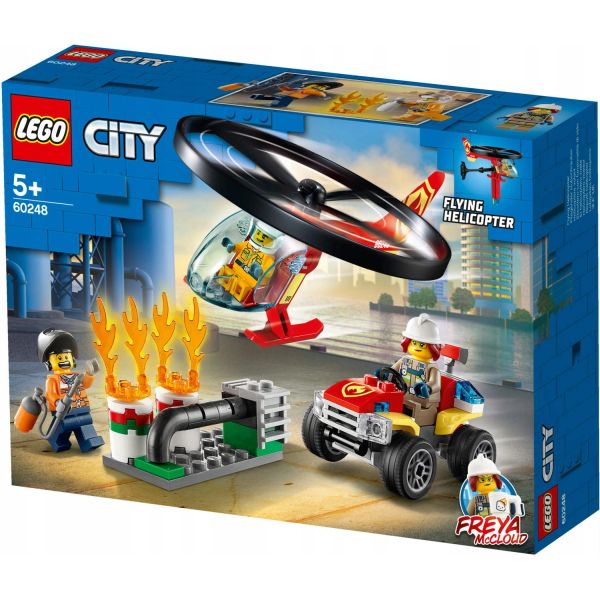 LEGO CITY HELIKOPTER STRAŻACKI LECI NA RATUNEK 60248