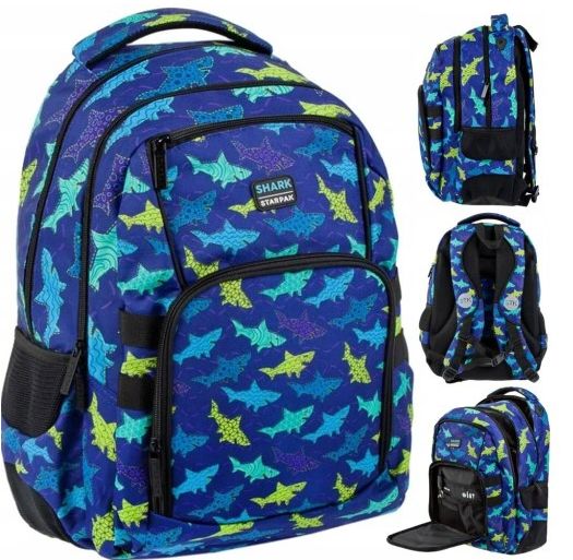 Plecak Szkolny SHARK PB Starpak