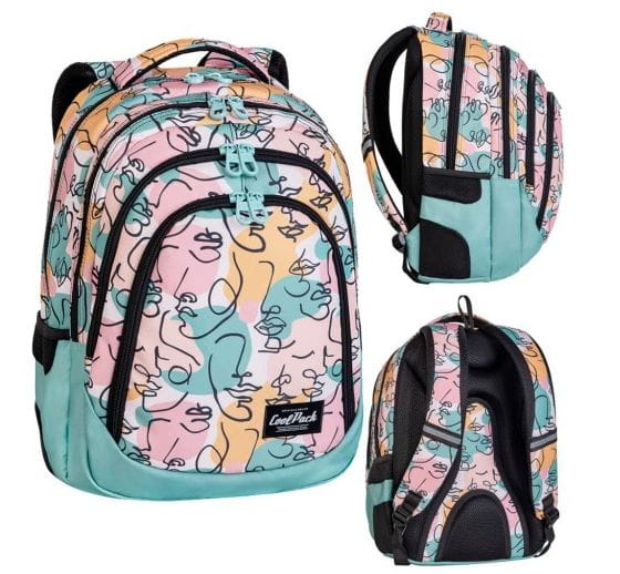 CoolPack Drafter Plecak Młodzieżowy ART DECO