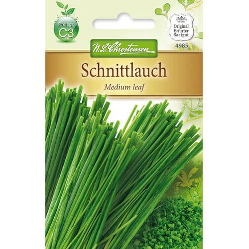 Szczypiorek Medium leaf - Nasiona. Ilość w opakowaniu: 1 opak - GradinaMax