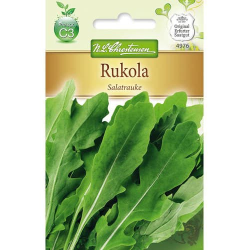 Rukola Salatrauke - Nasiona. Ilość w opakowaniu: 1 opak - GradinaMax