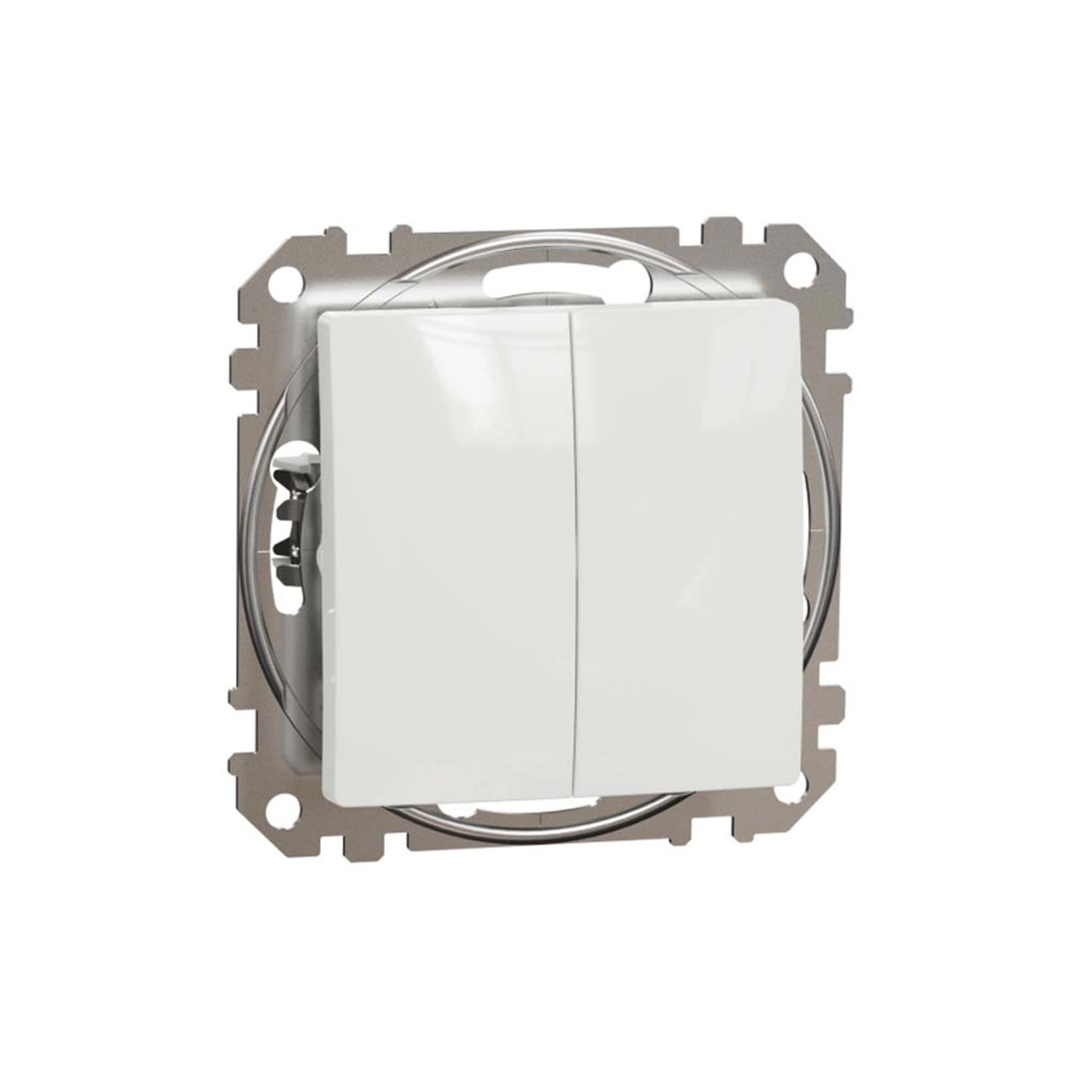Schneider Electric Łącznik Sedna D&E podwójny schodowy biały