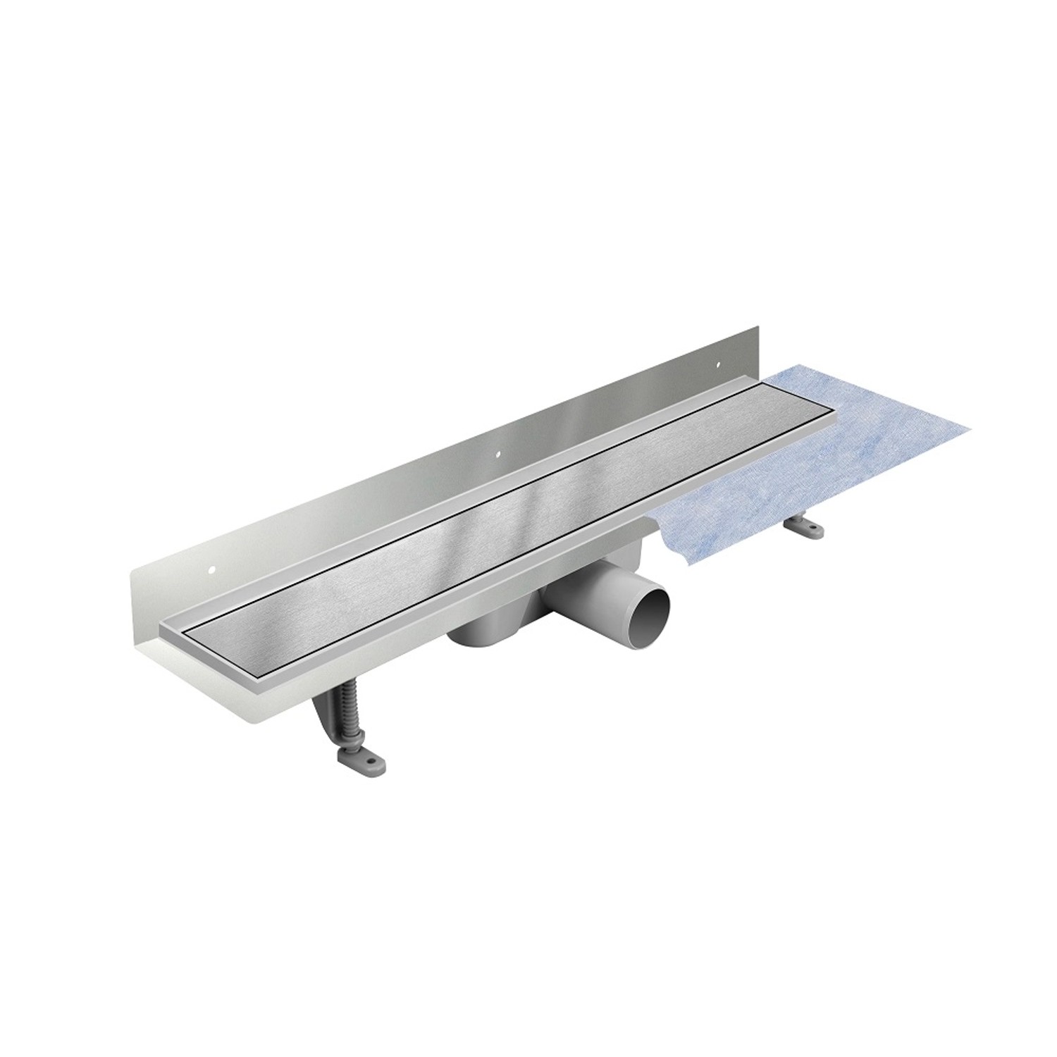 Odpływ liniowy przyścienny z rusztem DUO 60 cm