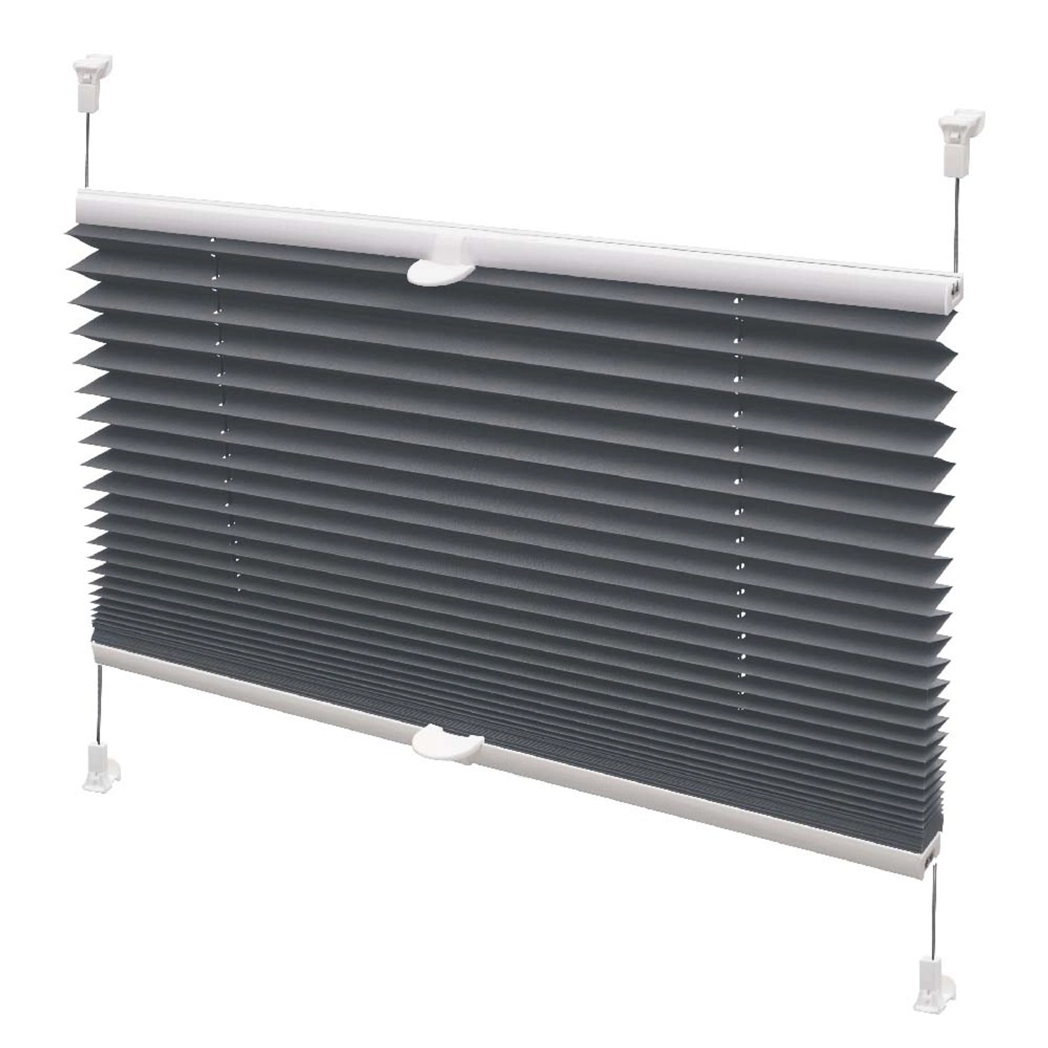 Roleta plisowana VERONA ciemnoszara 68 cm x 150 cm