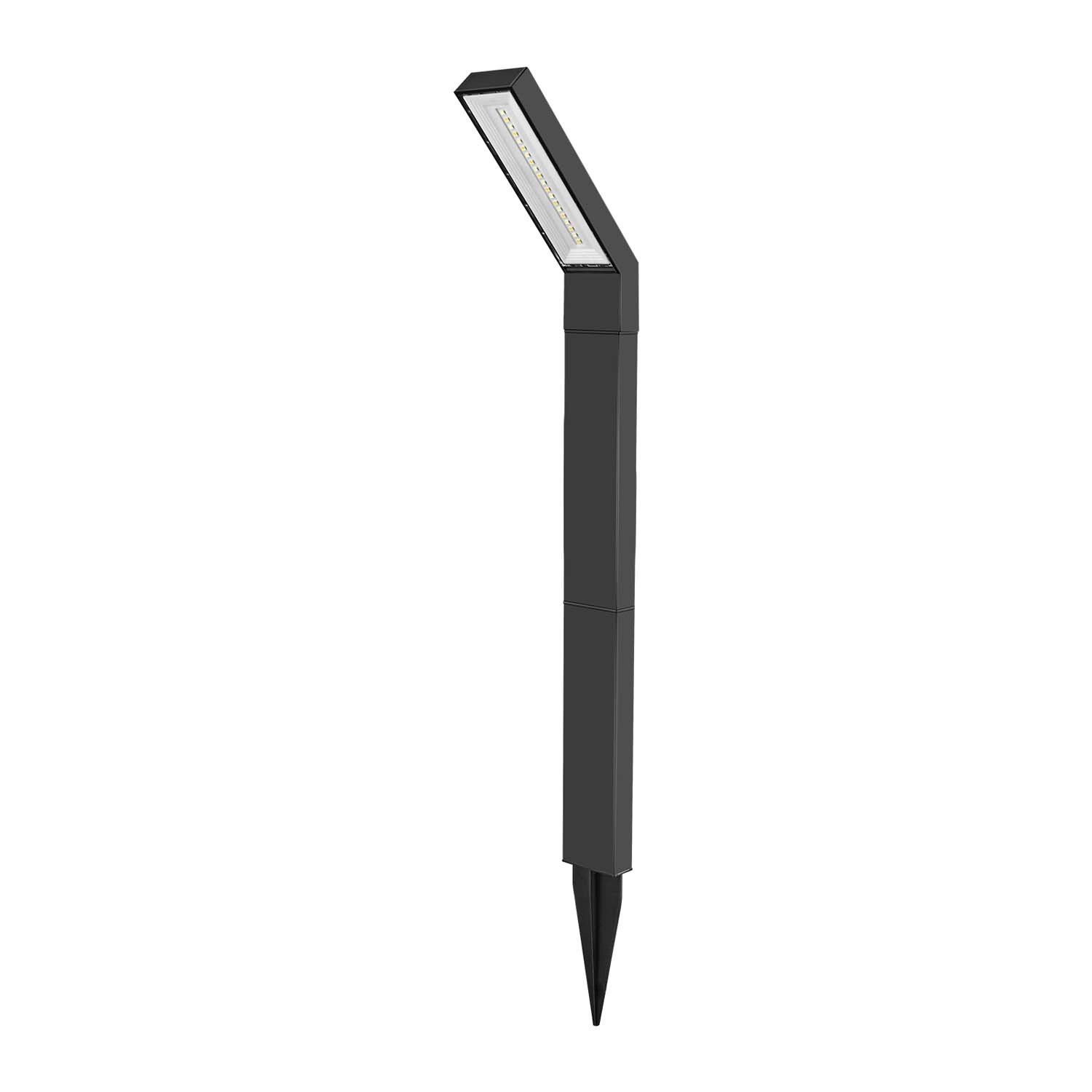Jumi Lampa solarna regulowana 20xLED czarna