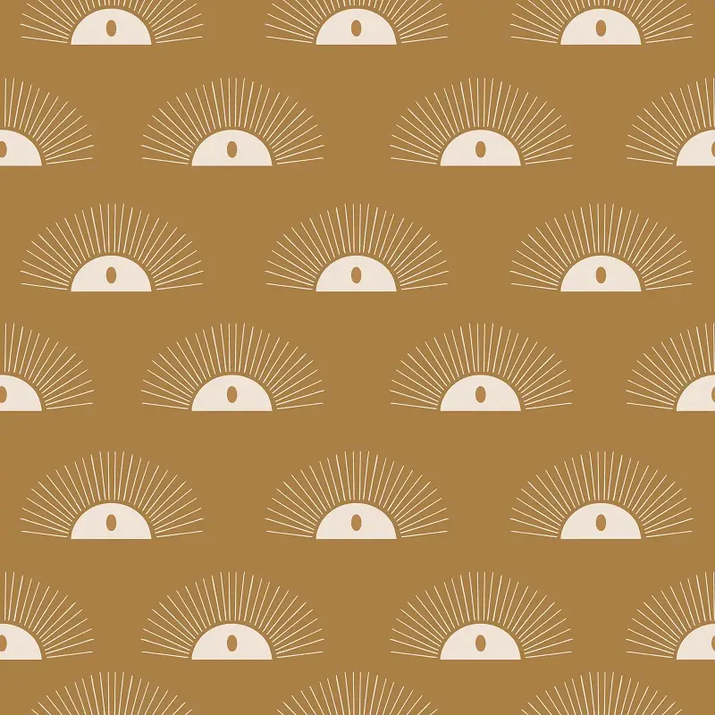 Tapeta faded summer patterns-22 BW