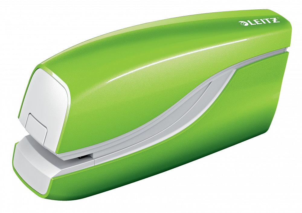 Zszywacz elektryczny Leitz NeXXt Wow do 10 kartek, metaliczny zielony