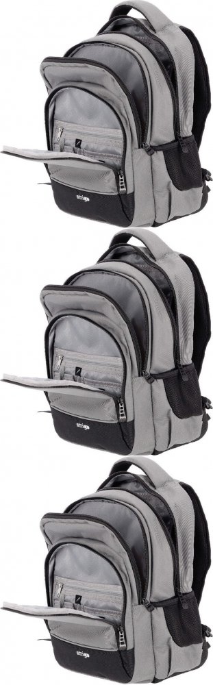 3x Plecak szkolny Strigo Misty Classic, dwukomorowy, 24l, 39x27x18cm