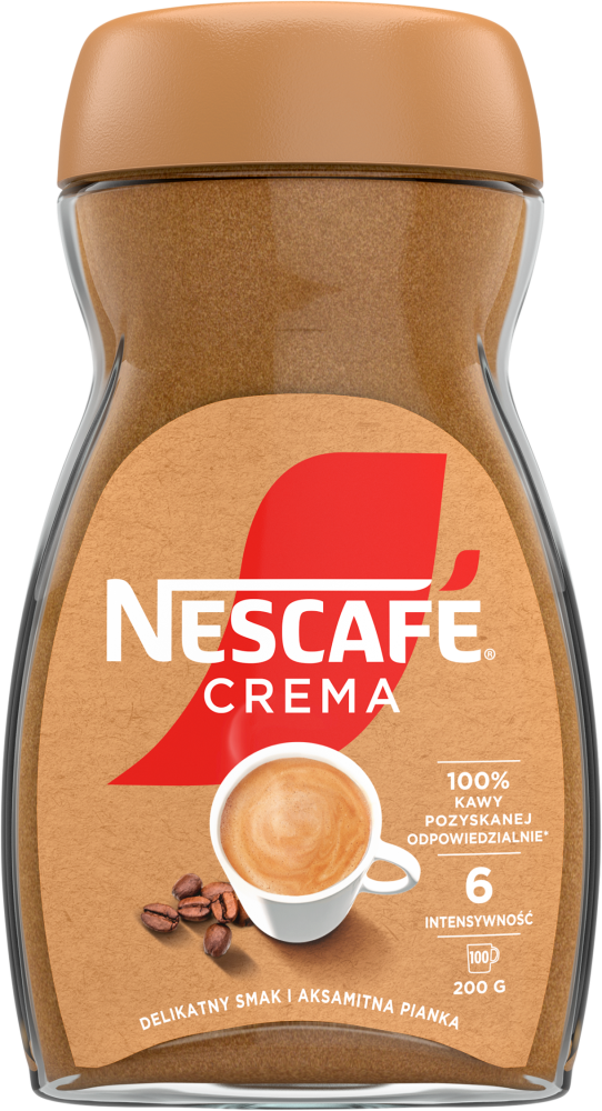 Kawa rozpuszczalna Nescafé Crema, 200g