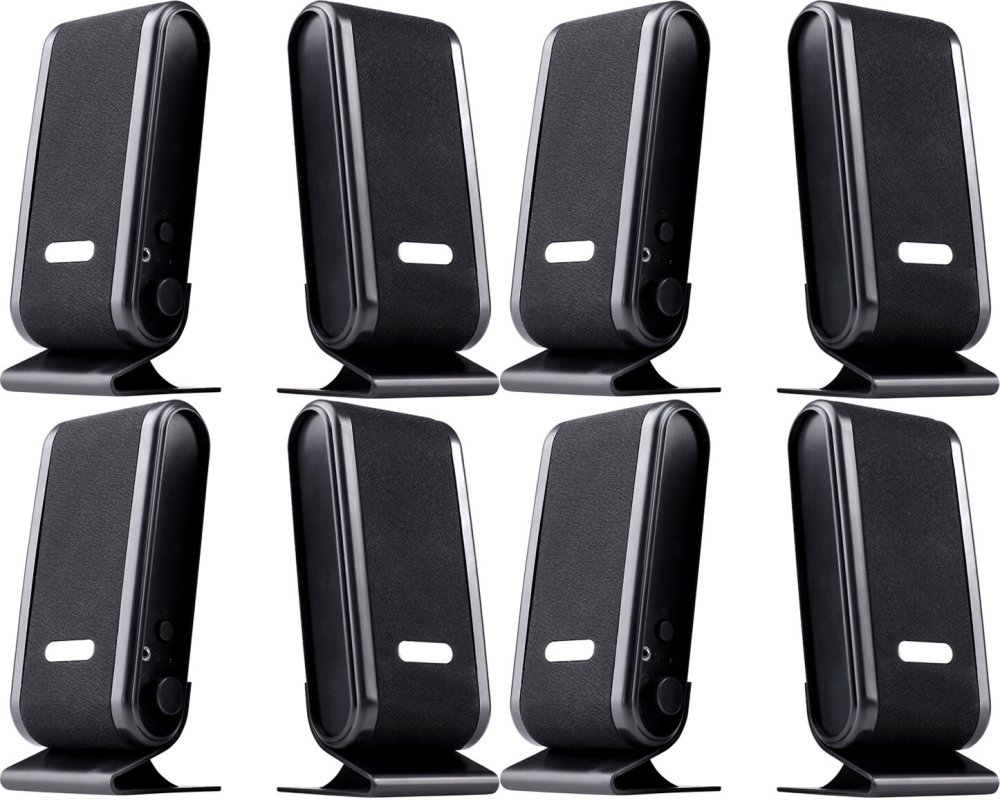 4x Głośniki Tracer 2.0 Quanto, USB, 2 sztuki, czarny