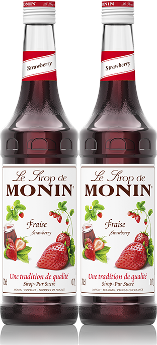 2x Syrop Monin, truskawkowy, 700ml