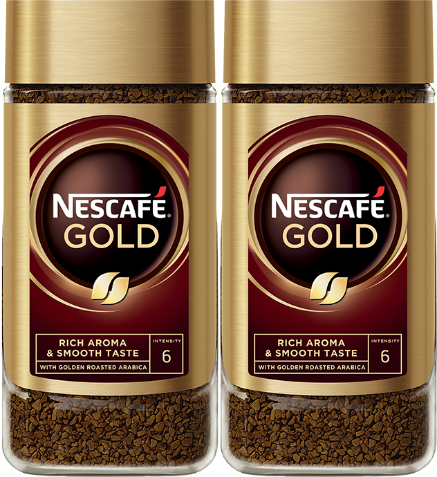 2x Kawa rozpuszczalna Nescafe Gold, 100g