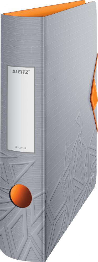 Segregator A4 Leitz 180° Active Urban Chic, 65mm, do 350 kartek, szary