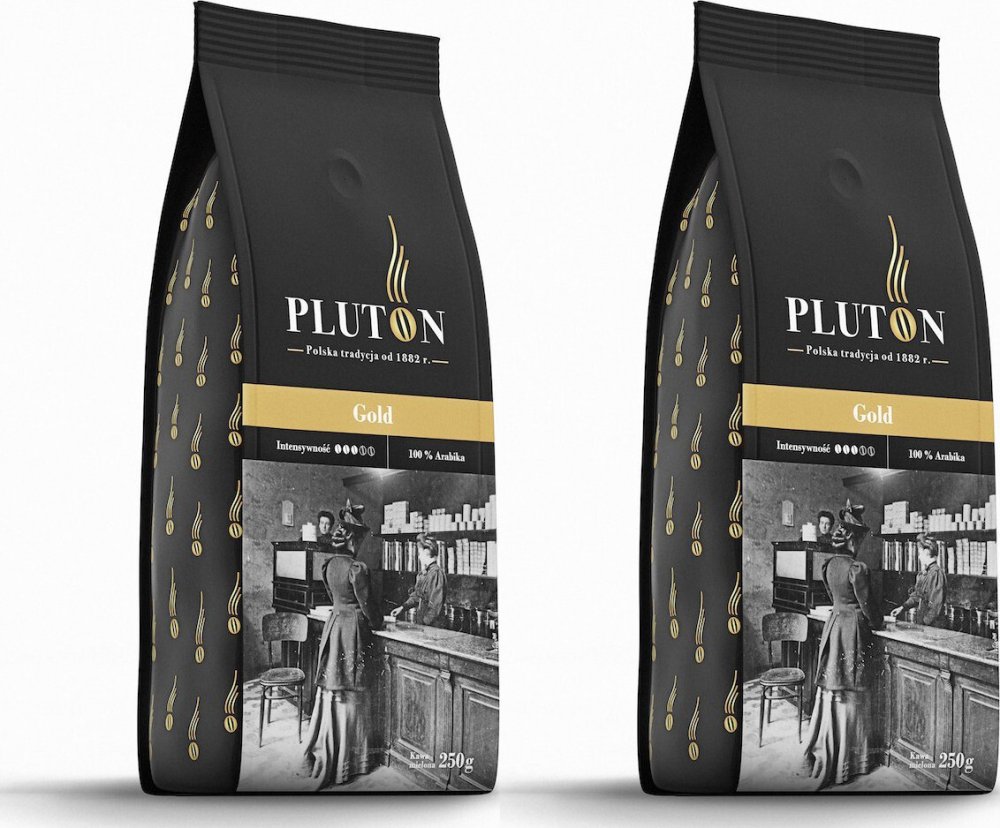 2x Kawa mielona Pluton Gold, 250g