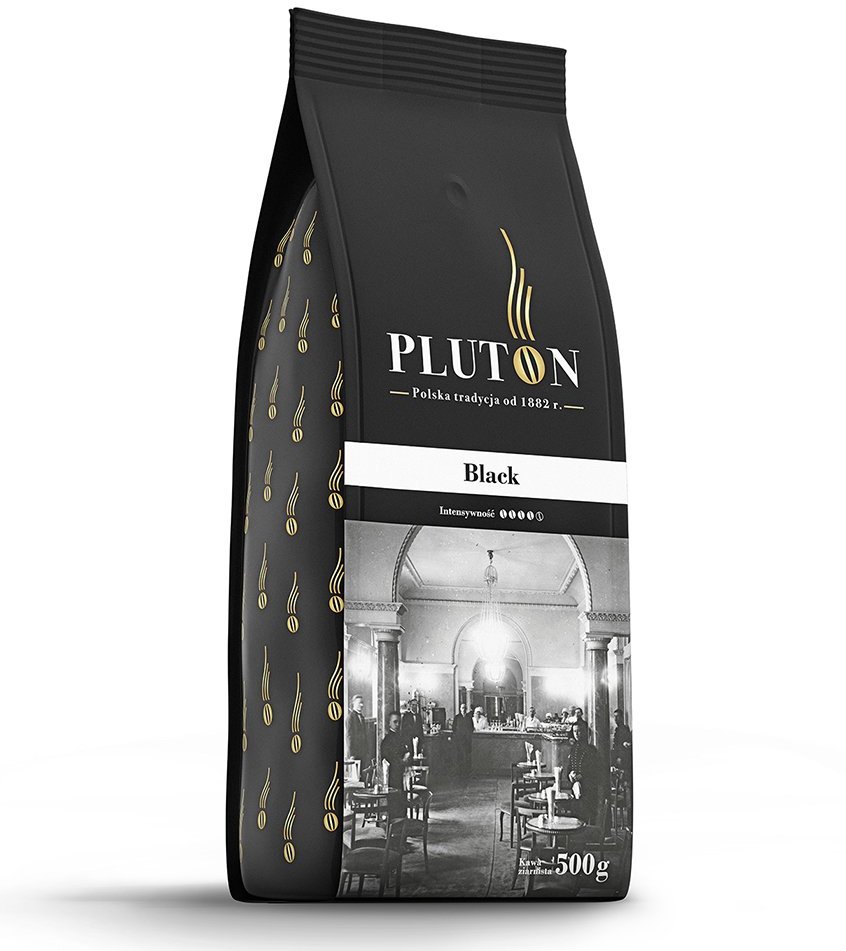 Kawa ziarnista Pluton Black, 500g