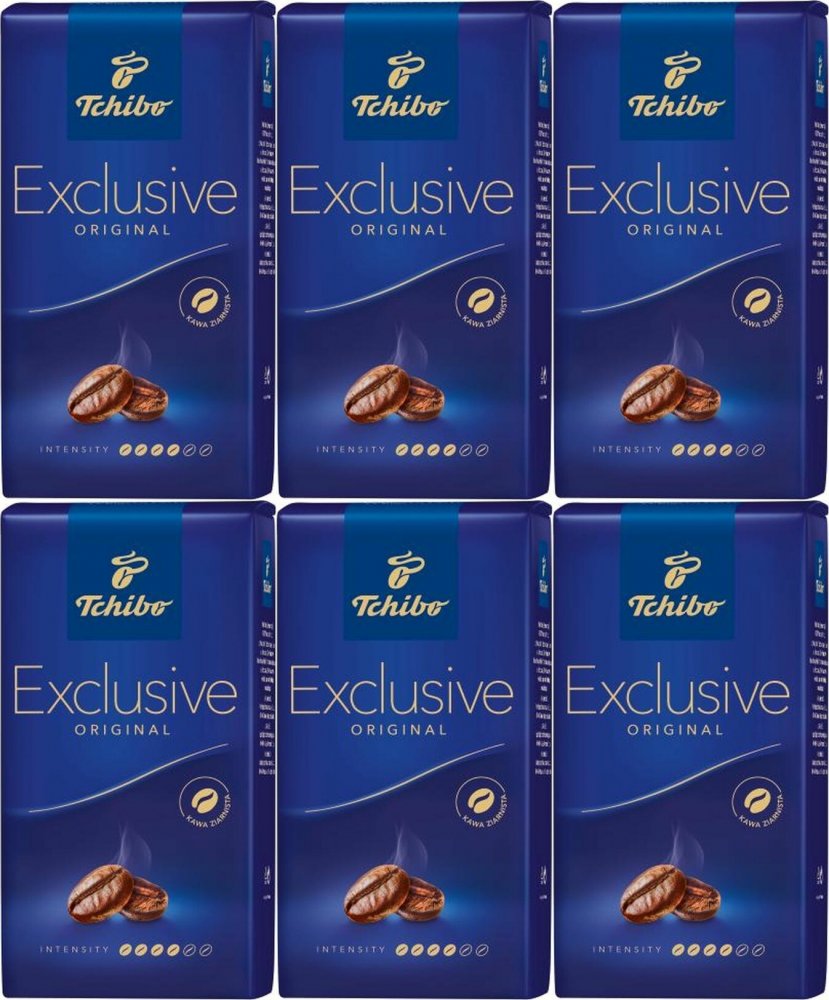 6x Kawa mielona Tchibo Exclusive, 250g