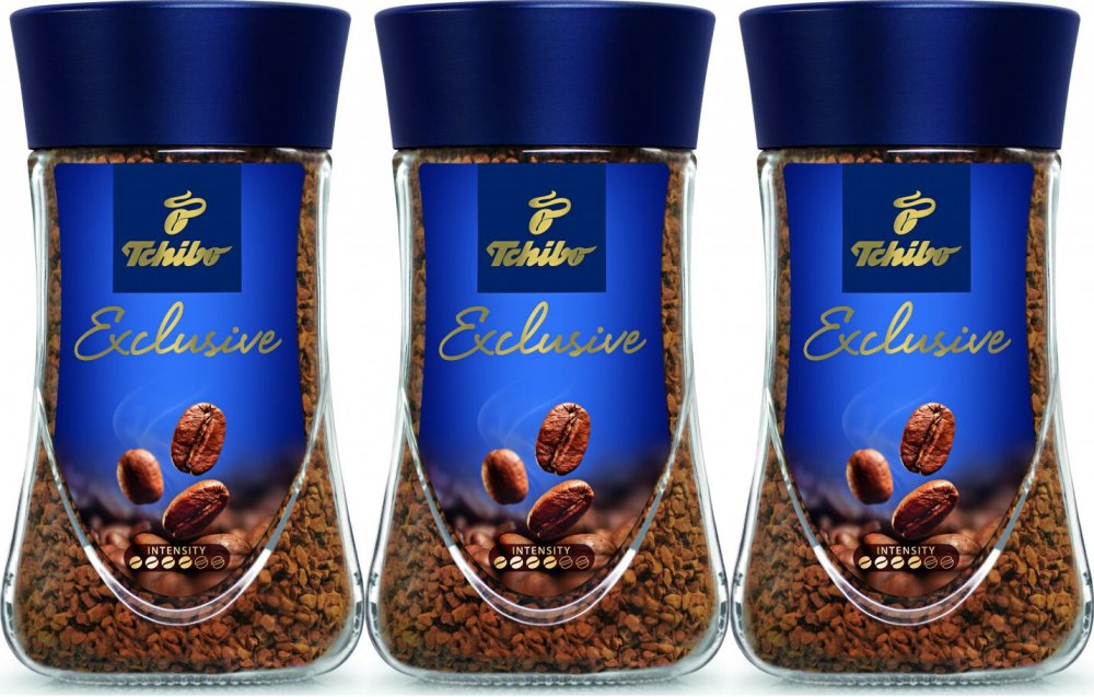 3x Kawa rozpuszczalna Tchibo Exclusive, 200g