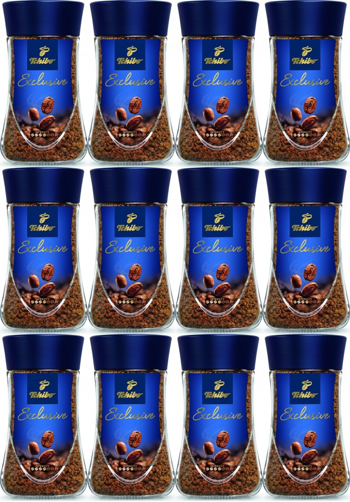 12x Kawa rozpuszczalna Tchibo Exclusive, 200g